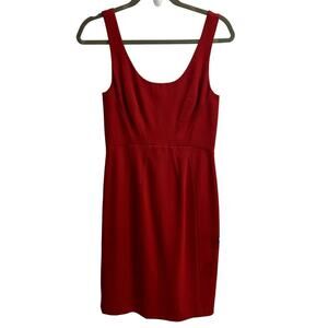 Diane Von Furstenberg Red Tank Dress Size 2 DVF